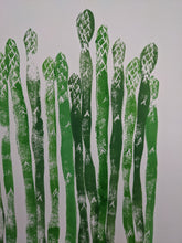 Load image into Gallery viewer, Close up of green asparagus spears