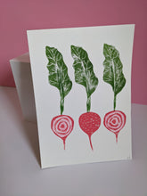 Load image into Gallery viewer, Three pink candied beetroot print

