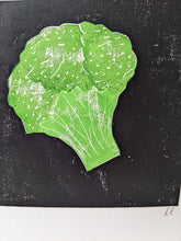 Load image into Gallery viewer, A close up of a green broccoli print
