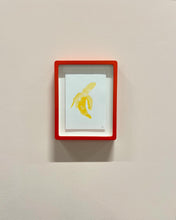 Load image into Gallery viewer, Banana Lino Print - Hand Printed Original
