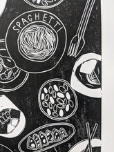 Load image into Gallery viewer, Close up of a pasta print
