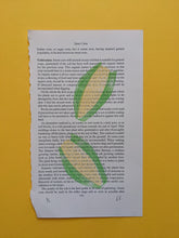 Load image into Gallery viewer, Two corn on the cobs printed onto old book paper
